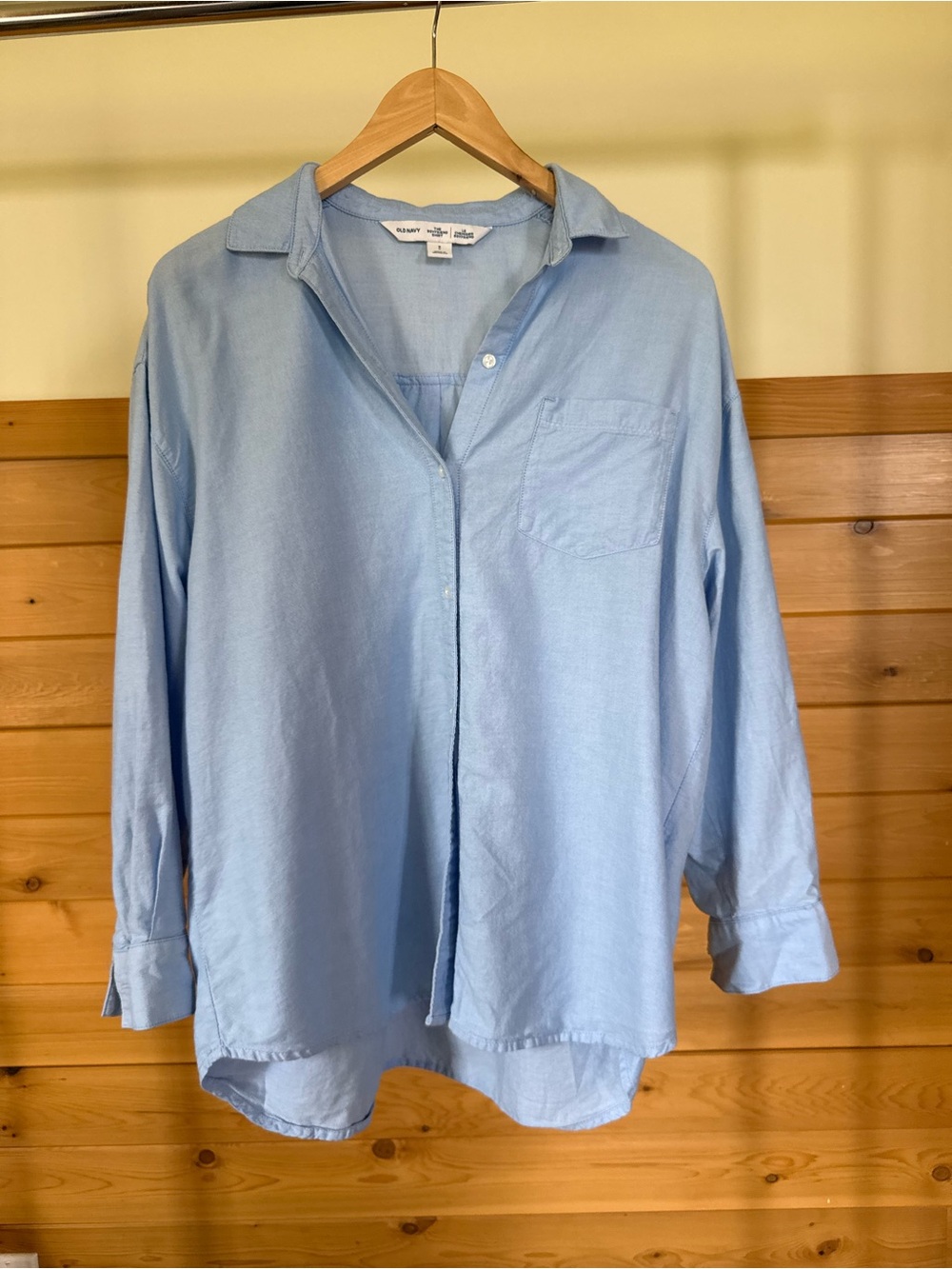 Old Navy Button Up Boyfriend Shirt